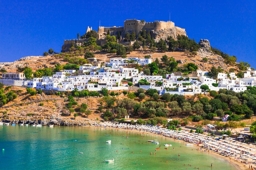 Η Λίνδος με την Ακρόπολή της
